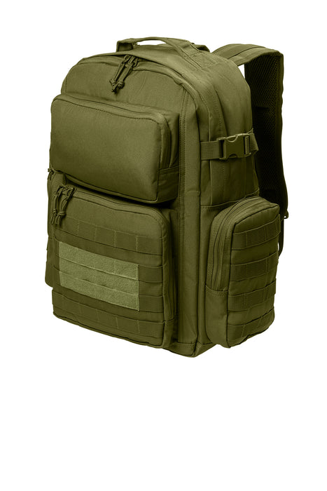 Tiger Fitness Tactical Assault Backpack with Molle System, Waterproof Rucksack (Comes with 3D TF NWUYD Black/Orange Logo Patch)