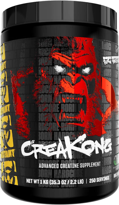 MUTANT Creakong Creatine Powder 250 Servings – Strength & Muscle Growth Support – TigerFitness