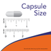 NOW Foods Kelp, capsule size reference