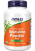 NOW Foods Organic Spirulina Powder, 4 oz, front of bottle