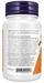 NOW Foods OralBiotic Lozenges, 60 lozenges, left side of bottle