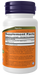 NOW Foods OralBiotic Lozenges, 60 lozenges, right side of bottle