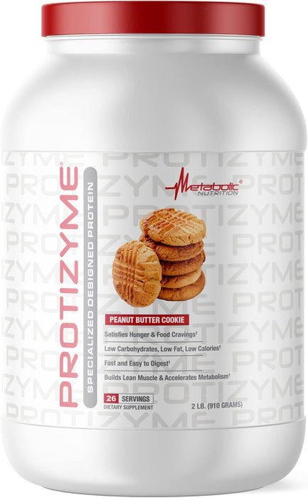 Metabolic Nutrition Protizyme Protein | High Quality Whey Blend for Lean Muscle & Recovery
