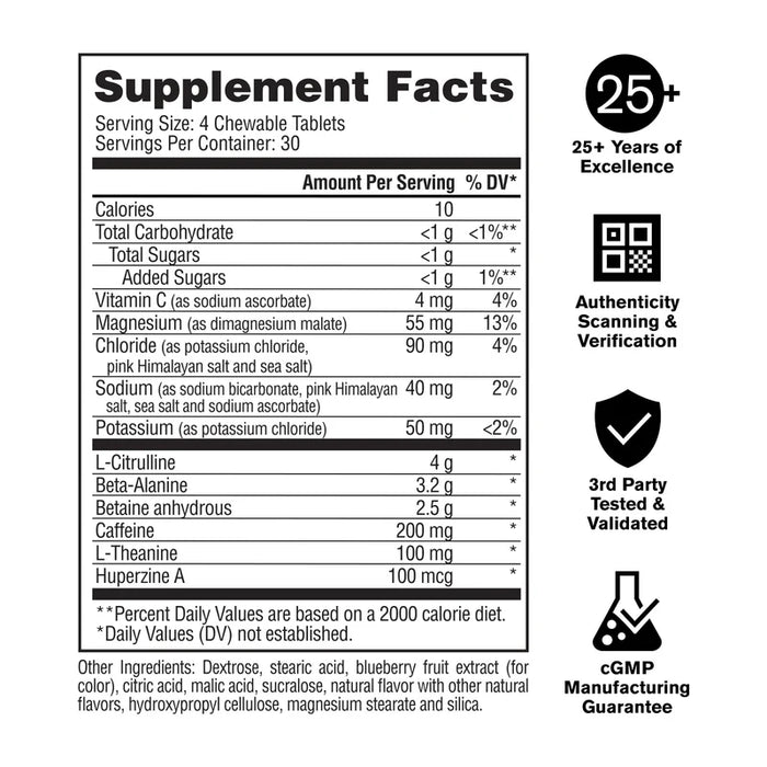 GAT Sport Nitraflex® Pre-Workout Chews