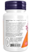 NOW Foods Lycopene 20 mg, 50 softgels, back of bottle label