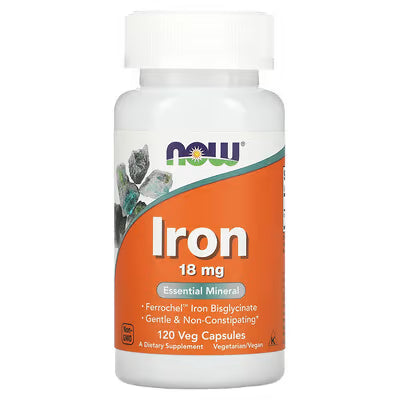 NOW Foods Iron | Essential Mineral Support