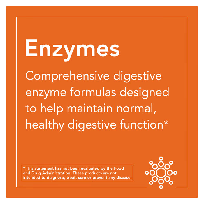 NOW Foods Super Enzymes digestive supplement display
