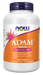 NOW Foods ADAM Men's Multiple Vitamin, 120 Tablets, front of bottle