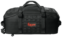 Tiger Fitness Tactical Barrel Duffel Bag (Comes with 3D TF NWUYD Black/Orange Logo Patch)