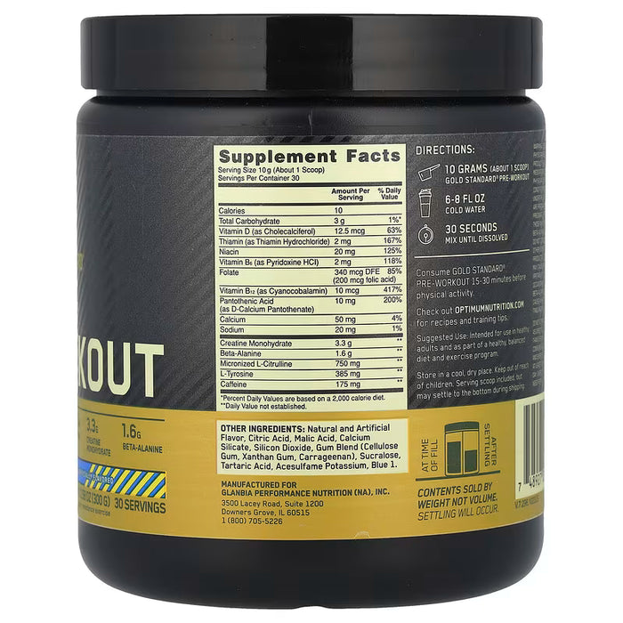 ON Gold Standard Pre-Workout