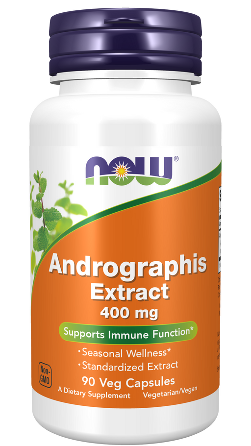 NOW Foods Andrographis Extract 400 mg, 90 Veg Capsules