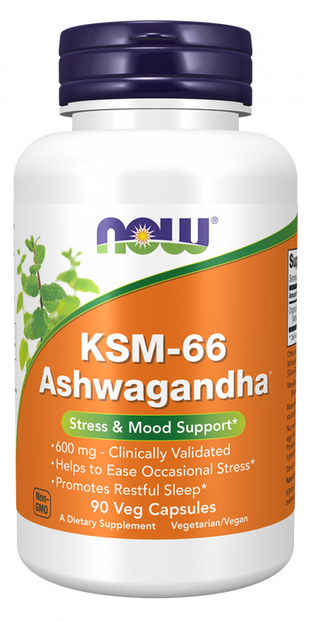 KSM-66 Ashwagandha 600mg 90 Capsules