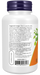 NOW Foods DGL with Aloe Vera, 100 veg capsules, left side of bottle label