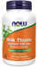 NOW Foods Milk Thistle Extract 150 mg Veg Capsules, 120 count, front of bottle