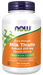 NOW Foods Silymarin Milk Thistle Extract Extra Strength 450 mg Softgels, 120 count, front of bottle