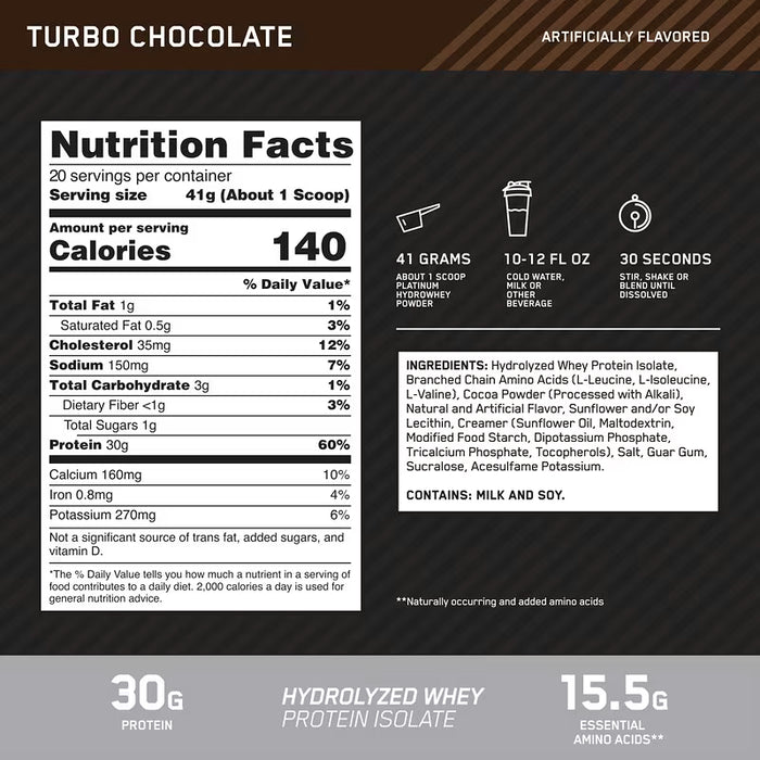 ON Platinum Hydrowhey