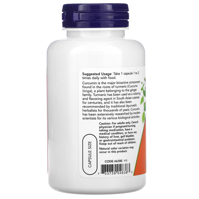NOW Foods, Turmeric Curcumin
