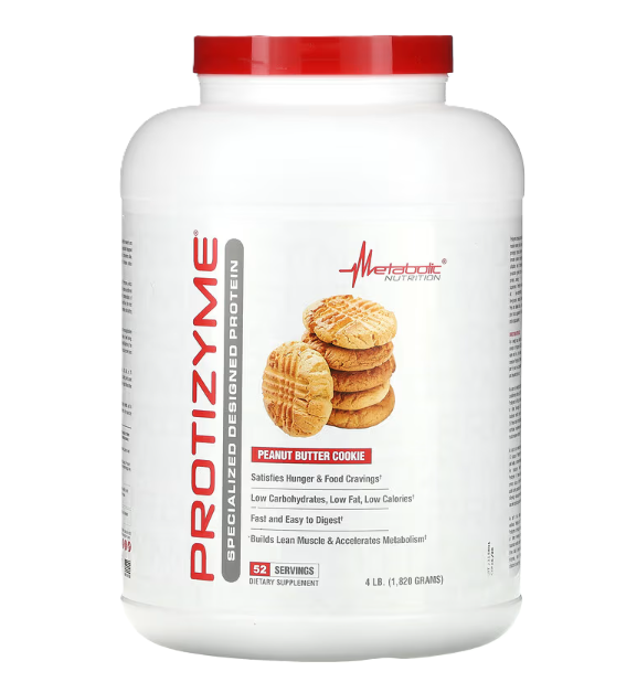 Metabolic Nutrition Protizyme Protein | High Quality Whey Blend for Lean Muscle & Recovery