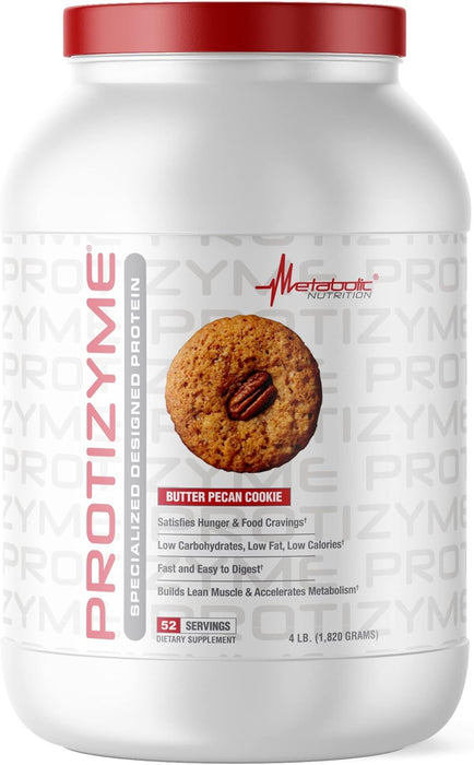 Metabolic Nutrition Protizyme Protein | High Quality Whey Blend for Lean Muscle & Recovery