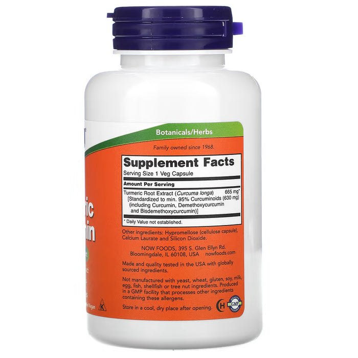 NOW Foods, Turmeric Curcumin