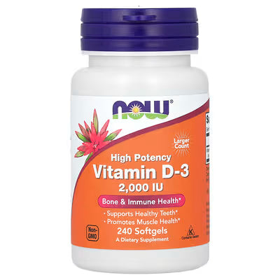 NOW Foods Vitamin D-3