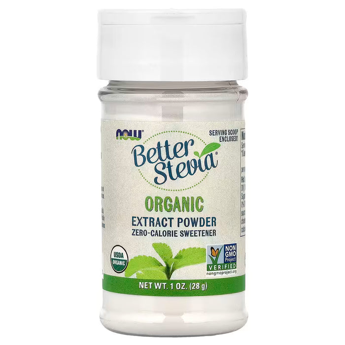 NOW Foods Better Stevia Organic Extract Powder