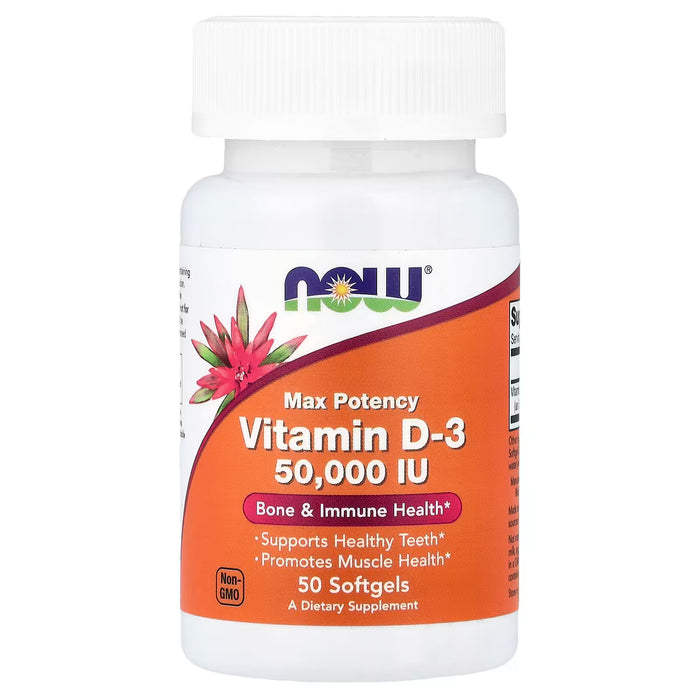 NOW Foods Vitamin D-3 | High Potency