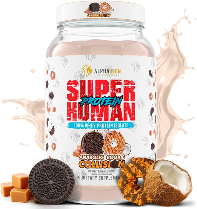 Alpha Lion Superhuman Whey Protein – Anabolic Cookie Collision