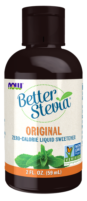 NOW Foods BetterStevia Liquid Original 2 fl oz