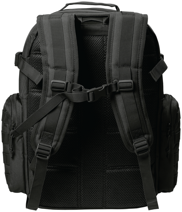 Tiger Fitness Tactical Assault Backpack with Molle System, Waterproof Rucksack (Comes with 3D TF NWUYD Black/Orange Logo Patch)