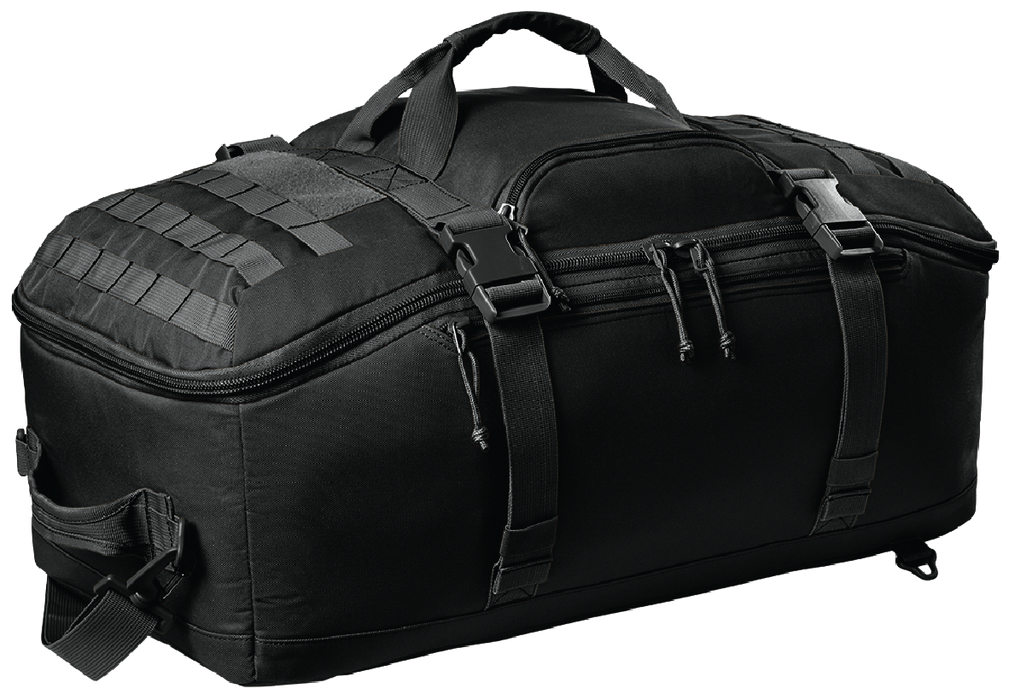 Tiger Fitness Tactical Barrel Duffel Bag (Comes with 3D TF NWUYD Black/Orange Logo Patch)