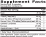 Beverly 7-Keto MuscLean supplement facts panel