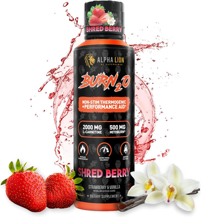 Alpha Lion Superhuman® Burn 2.0 Liquid Thermogenic – Shred Berry
