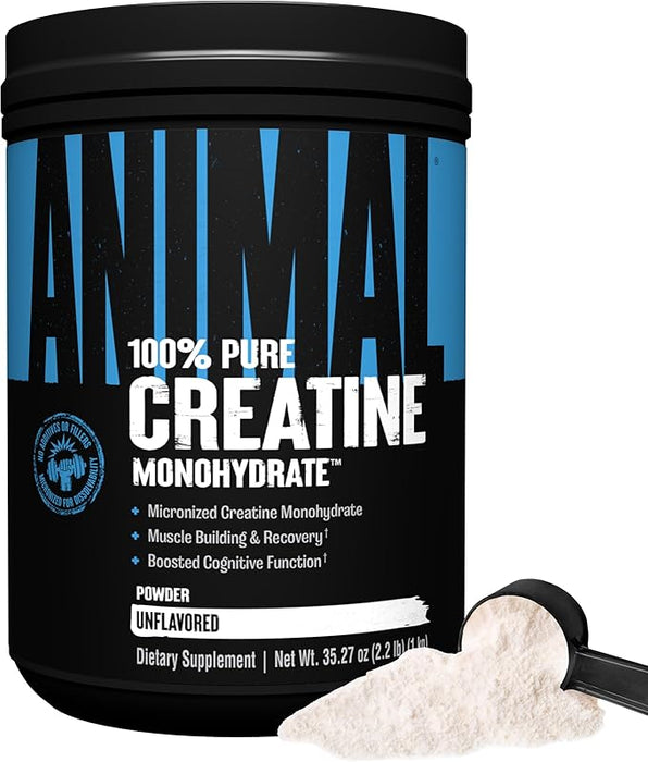 Animal Creatine Monohydrate | Micronized Powder & Capsules