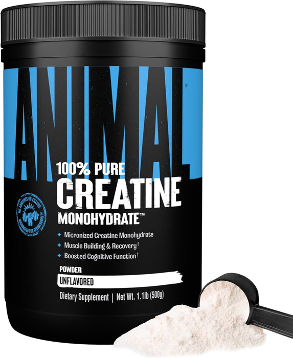 Animal Creatine Monohydrate | Micronized Powder & Capsules