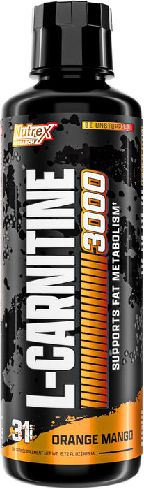 Nutrex L-Carnitine 3000 Liquid | Supports Fat Metabolism