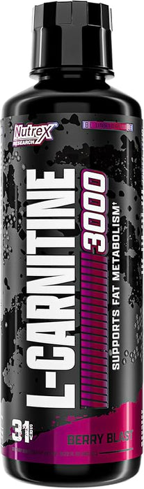 Nutrex L-Carnitine 3000 Liquid | Supports Fat Metabolism