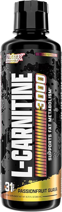 Nutrex L-Carnitine 3000 Liquid | Supports Fat Metabolism