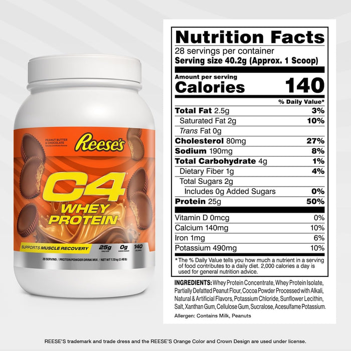 Cellucor C4 Hershey’s Whey Protein