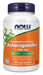 NOW Foods Ashwagandha Extract 450 mg, 120 Veg Capsules, front of bottle