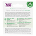 NOW Foods Peaceful Patio Essential Oils Kit, 4 x 10 mL bottles, back of packaging