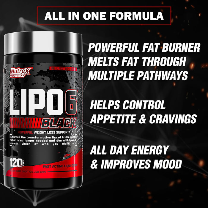 Lipo 6 Black | Powerful Weight Loss Support