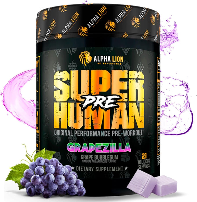 Alpha Lion Superhuman® Pre – All-in-One Pre-Workout for Energy, Pumps & Performance