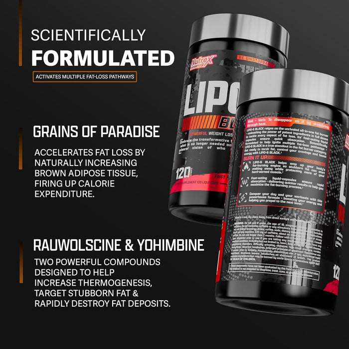 Lipo 6 Black | Powerful Weight Loss Support