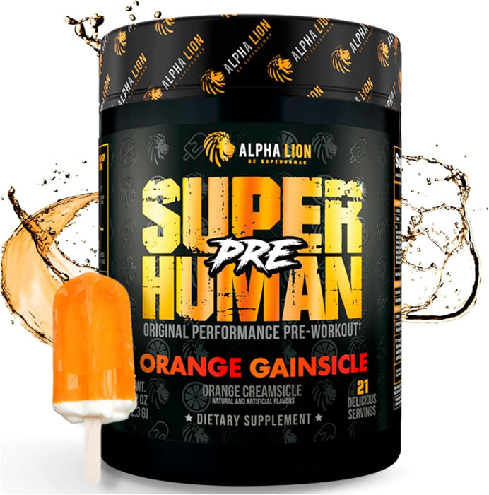 Alpha Lion Superhuman® Pre – All-in-One Pre-Workout for Energy, Pumps & Performance