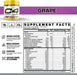 Cellucor C4 Energy + Aminos Supplement Facts Label  Ingredients & Nutrition | TigerFitness