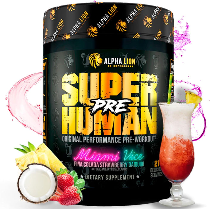 Alpha Lion Superhuman® Pre – All-in-One Pre-Workout for Energy, Pumps & Performance