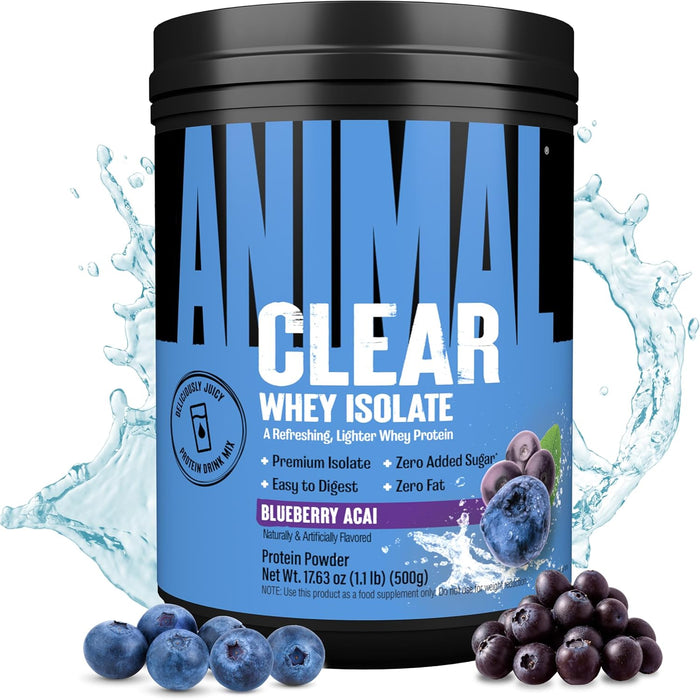 Animal Clear | Whey Isolate Protein Powder