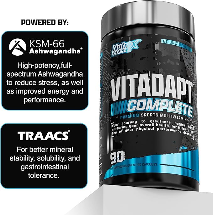 Nutrex Vitadapt Complete | Premium Sports Multivitamin