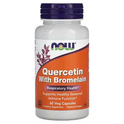 NOW Foods Quercetin with Bromelain